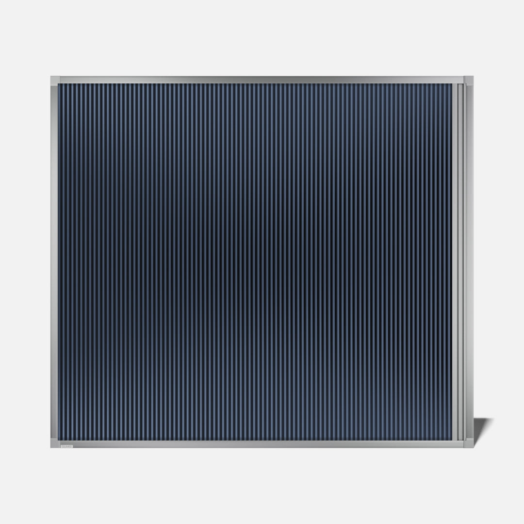 Titanium / Navy / Left to right